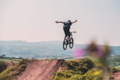 mountain biking