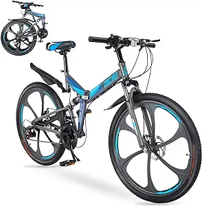 Zacro 26 Inch Folding Mountain Bike